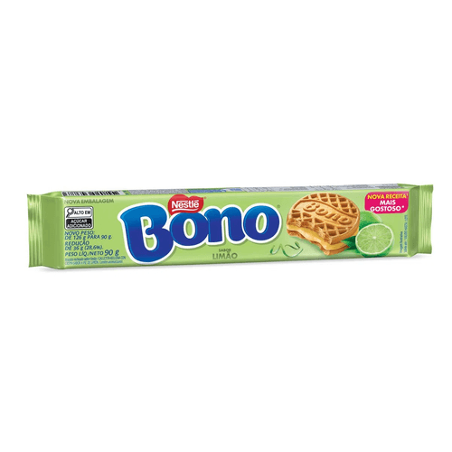 Biscoito Recheado Limão 90g Nestle