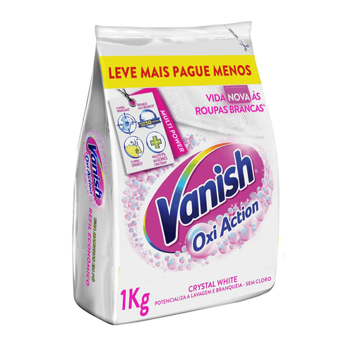 Alvejante em Pó Oxi Action White 1kg Vanish