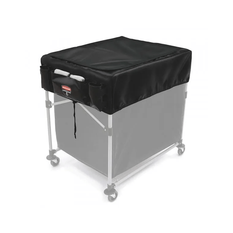 Tampa-para-Carro-Dobravel-X-Cart-Preta-300L-Rubbermaid-101496