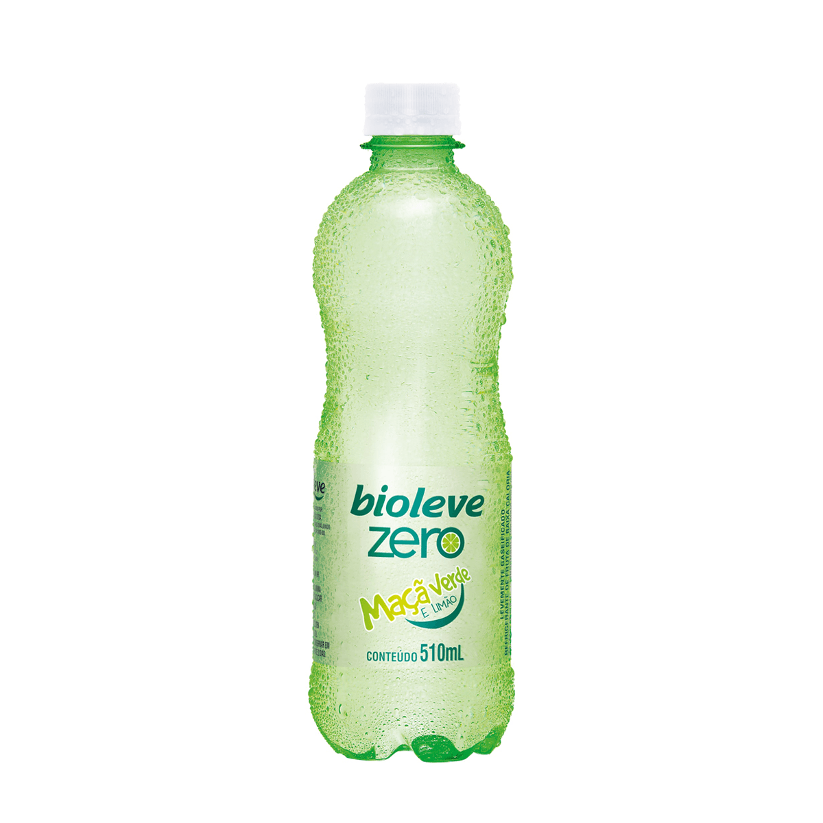 Refrigerante Zero Maça Verde e Limão 12x510ml Bioleve