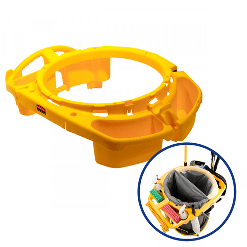 Organizador Deluxe Amarelo para Brute Rubbermaid