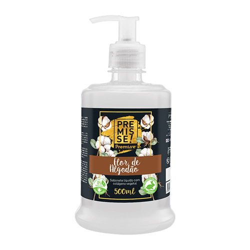 Sabonete Líquido Pump Flor de Algodão 500ml Premisse