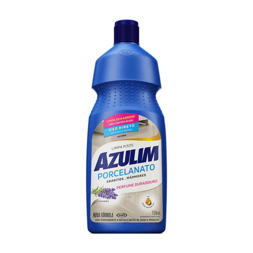 Limpa Porcelanato Lavanda 750ml Azulim