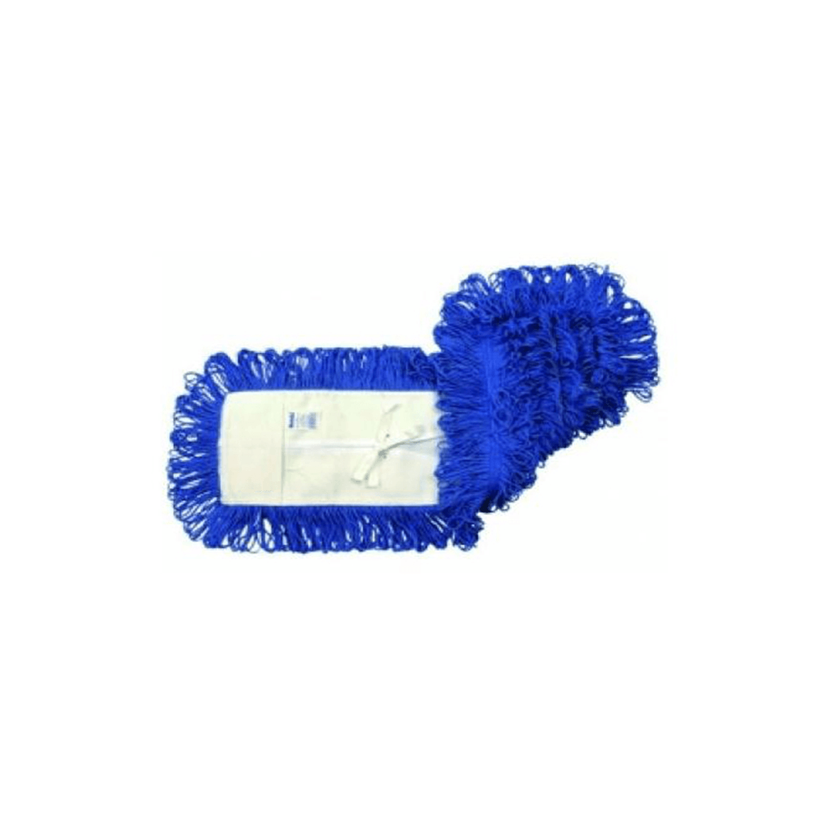 Mop Pó Ponta Dobrada Acrílico Azul 80cm Rubbermaid