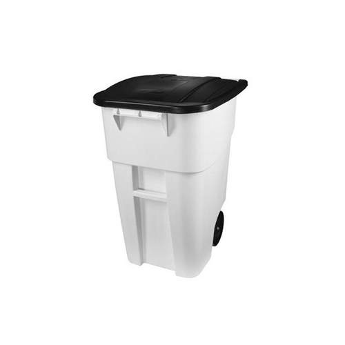 Recipiente Brute Branco com Rodas 190L Rubbermaid