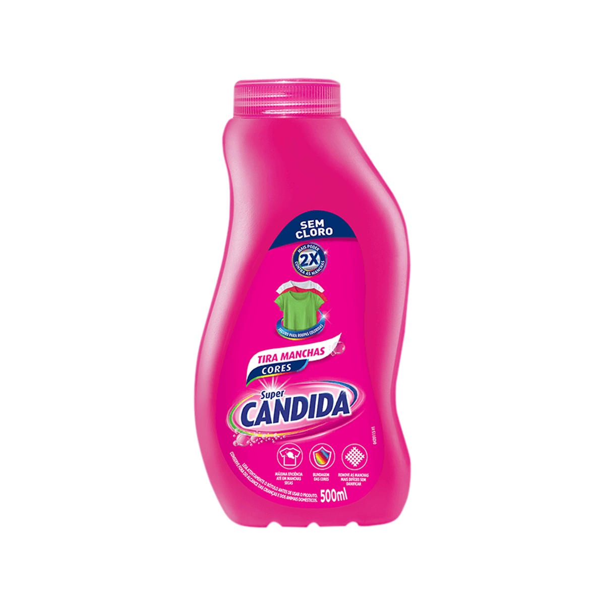Tira Manchas Líquido Cores 500ml Super Cândida