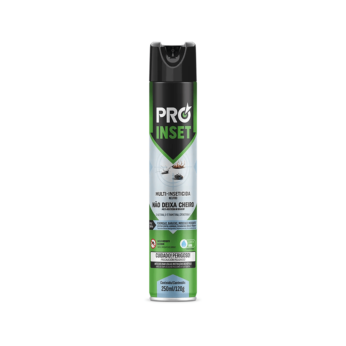 Inseticida Aerossol Multi Sem Cheiro 250ml Proinset