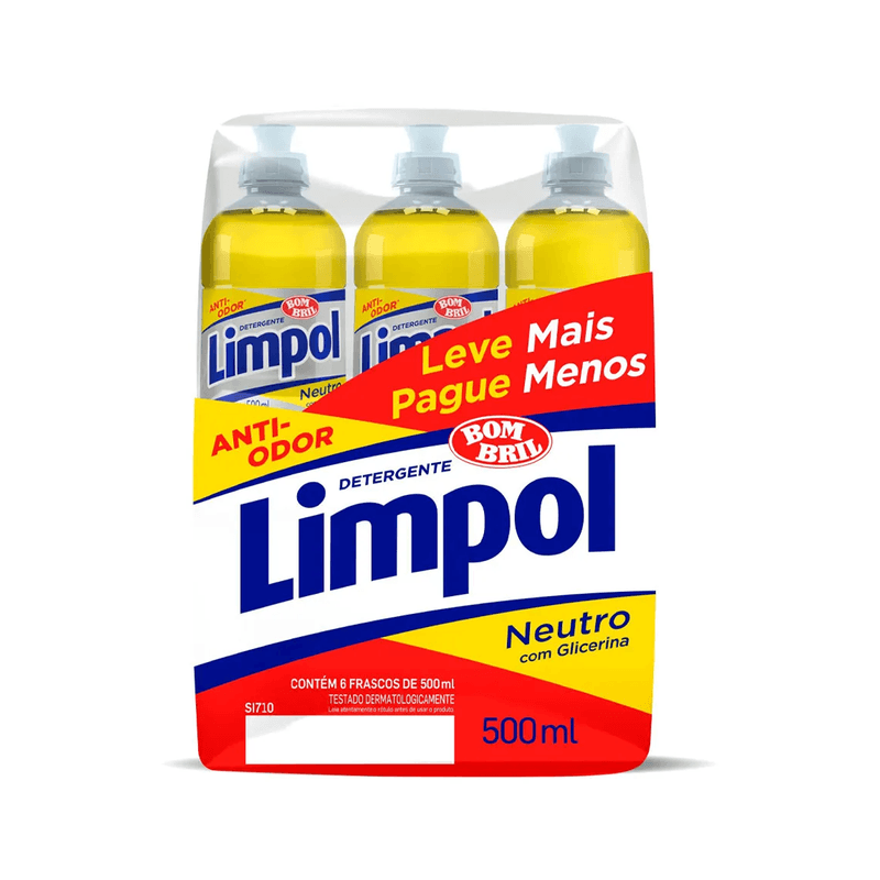 Detergente-Neutro-com-6-unidades-de-500ml-Promocional-Limpol-105996