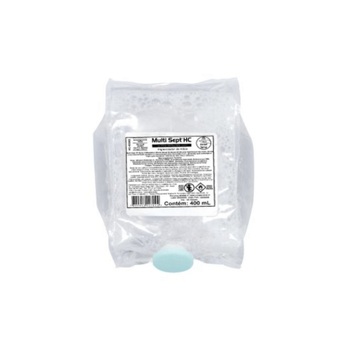 Álcool Espuma Refil Antisséptico 400ml Trilha