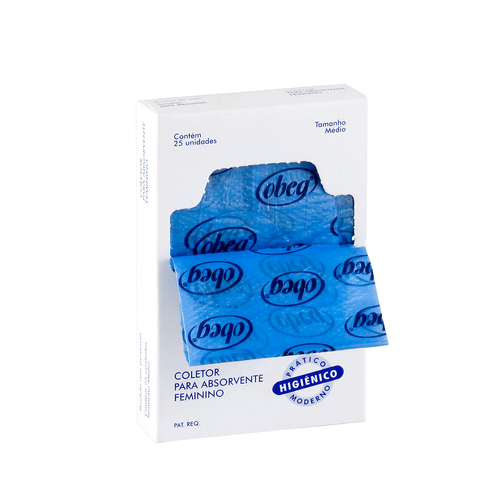 Coletor Descartável de Absorvente com 25 un Santher