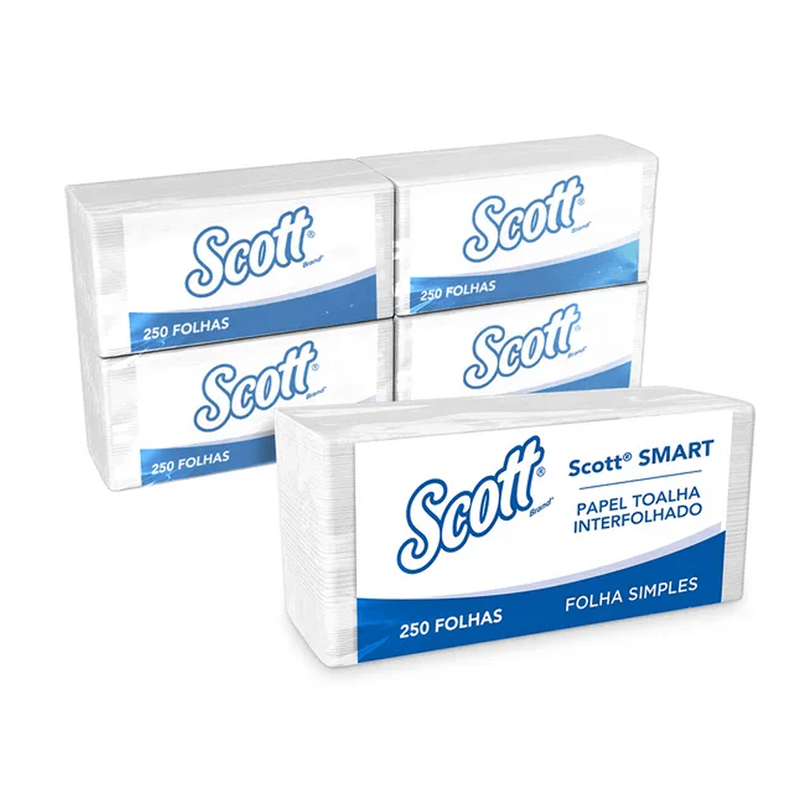Papel-Toalha-Interfolha-2-Dobras-Folha-Simples-217X195-com-1.000-Folhas-Scott-100689