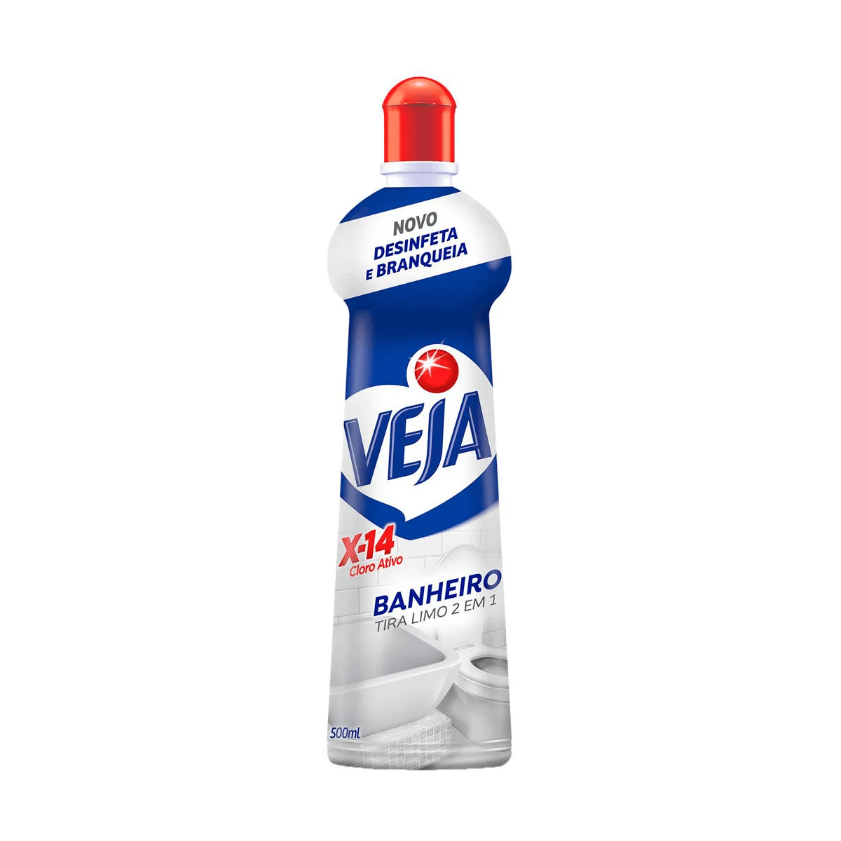 Tira Limo X-14 2 em 1 Squeeze 500ml Veja