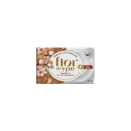 Sabonete em Barra Karité e Flor de Amêndoas 85g Flor de Ypê