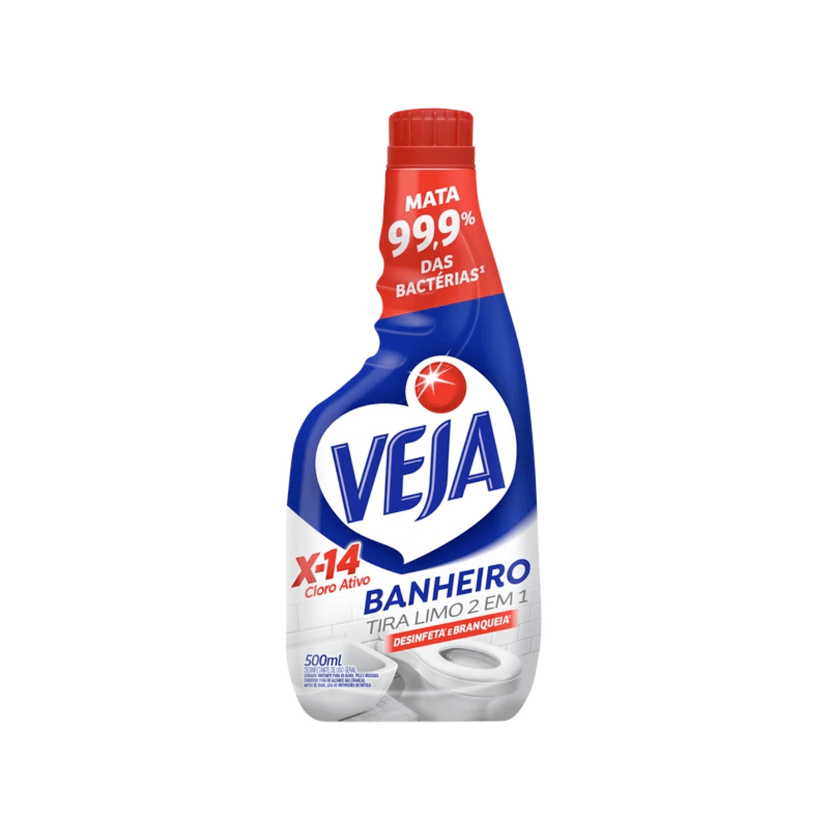 Tira Limo Refil 2 em 1 500ml Veja X-14