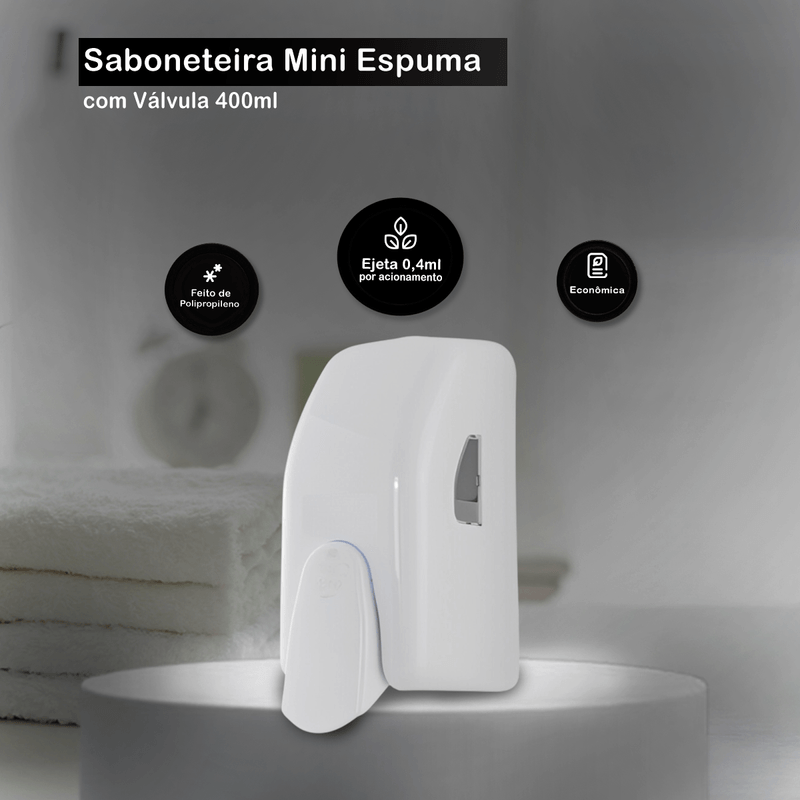 Dispenser-Saboneteira-Refil-Polipropileno-Economica-em-Promocao-400ml-Trilha-107544