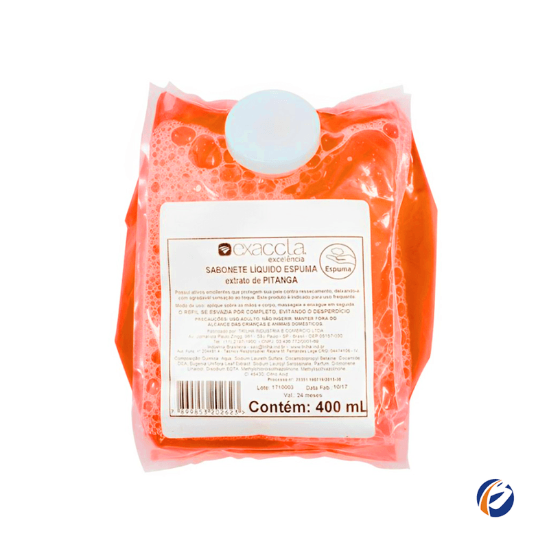 Sabonete-Espuma-Refil-Pitanga-400ml-Exaccta-Trilha-107504
