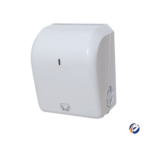 Dispenser Bobina Auto Corte Mini Branco Exaccta Plus Sustentável