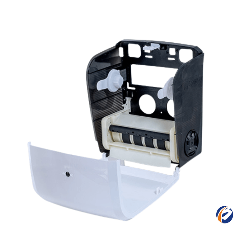 Dispenser-Sanitario-Bobina-Auto-Corte-Mini-Branco-e-Preto-Elisa-107523