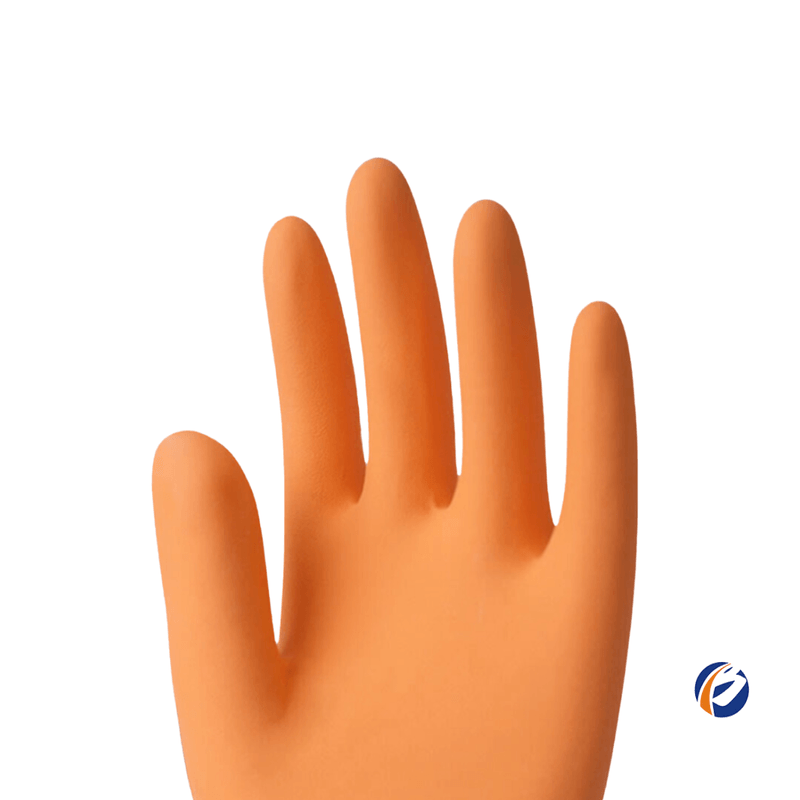 Luva-Latex-Forrada-Multiuso-Laranja-Tamanho-M-Sanro-100842