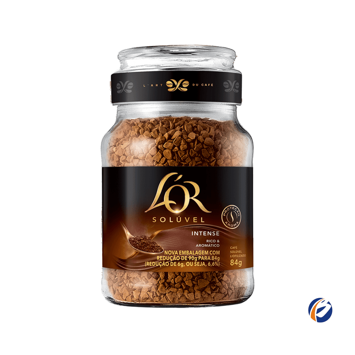 Café Solúvel Intense Vidro 84g L'or