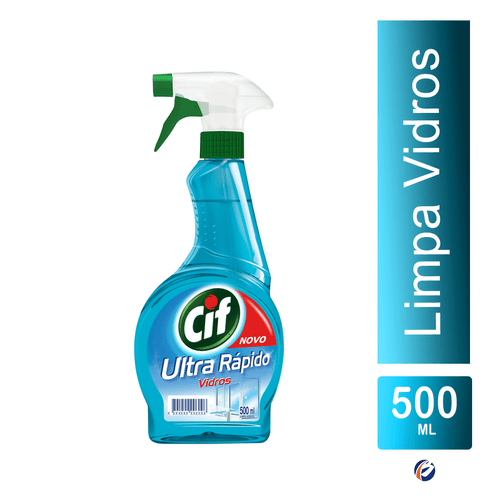 Limpa Vidros Ultra Rápido Pulverizador 500ML Cif