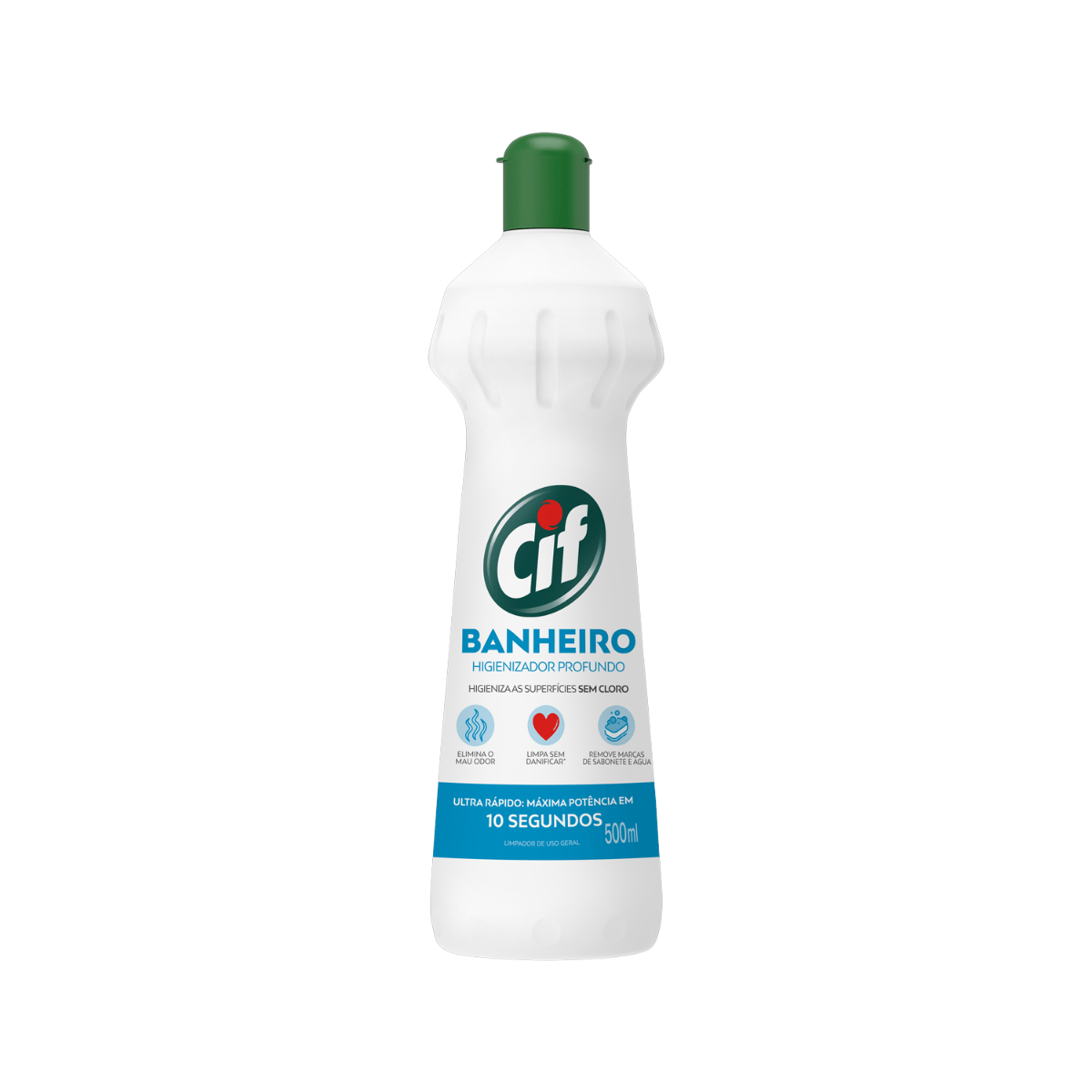 Limpador Ultra Rápido Banheiro Sem Cloro 500ml Cif