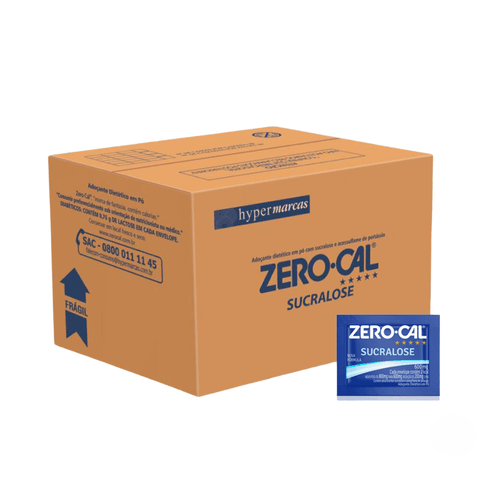 Adoçante em Pó Sucralose com 1.000 Unidades Zero Cal