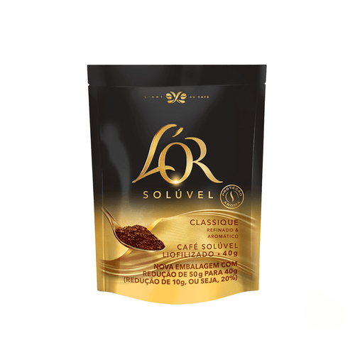 Café Solúvel Classique Pouch 40g L'or