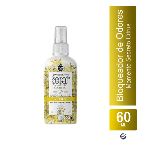 Bloqueador de Odores Citrus 60ml Secar