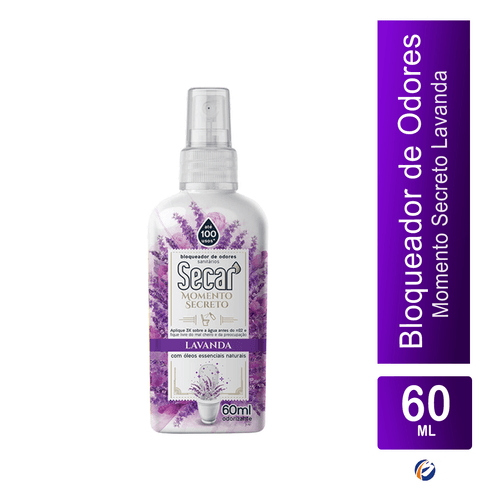 Bloqueador de Odores Lavanda 60ml Secar