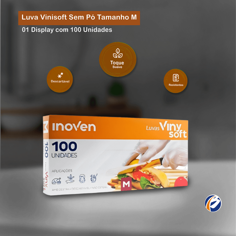 Luva ViniSoft Sem Po Tamanho M Inoven 103406.png
