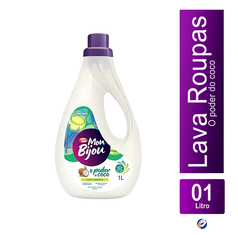 Lava Roupas Liquido Perfumado de Coco 1L Mon Bijou 105430.png