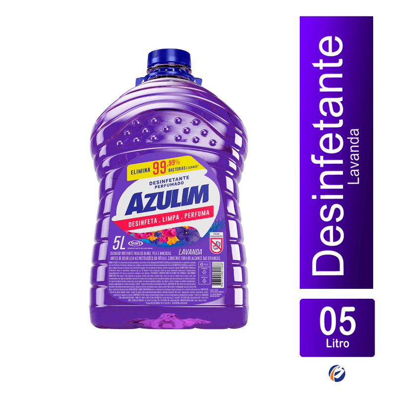 Desinfetante Perfumado Lavanda 5L Azulim 103481.png