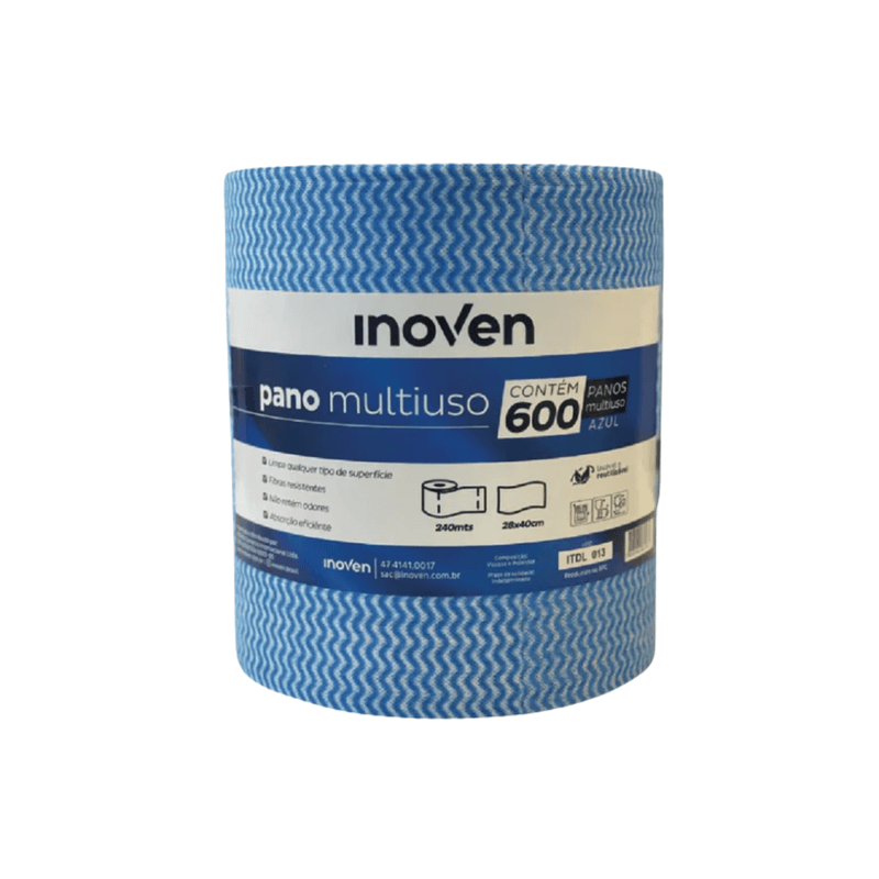 Pano Multiuso Azul com 600 panos 28cmx240m Inoven 103420.png