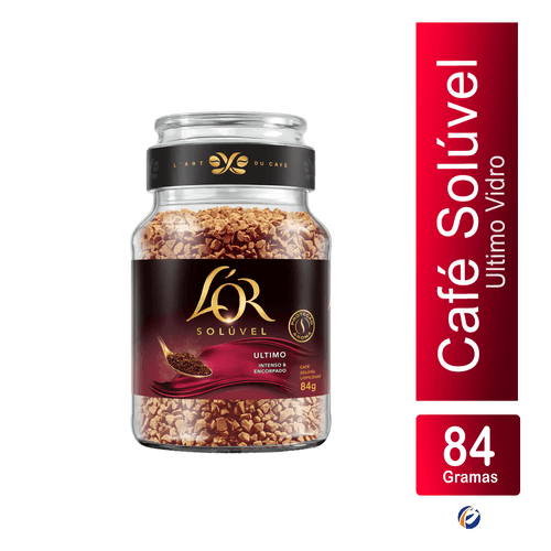 Café Solúvel Ultimo Vidro 84g L'or