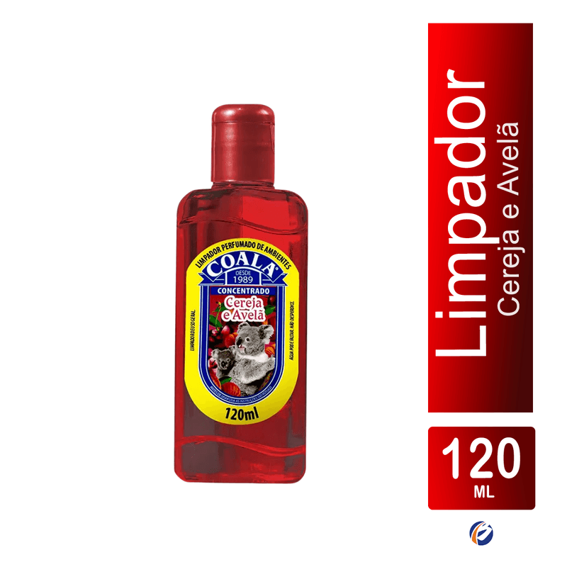 Limpador Perfumado Cereja e Avela 120ml Coala 105665.png
