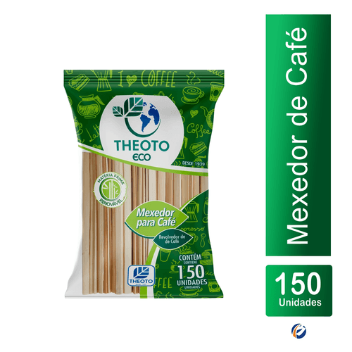 Mexedor para Café Bambu com 150 unidades Theoto