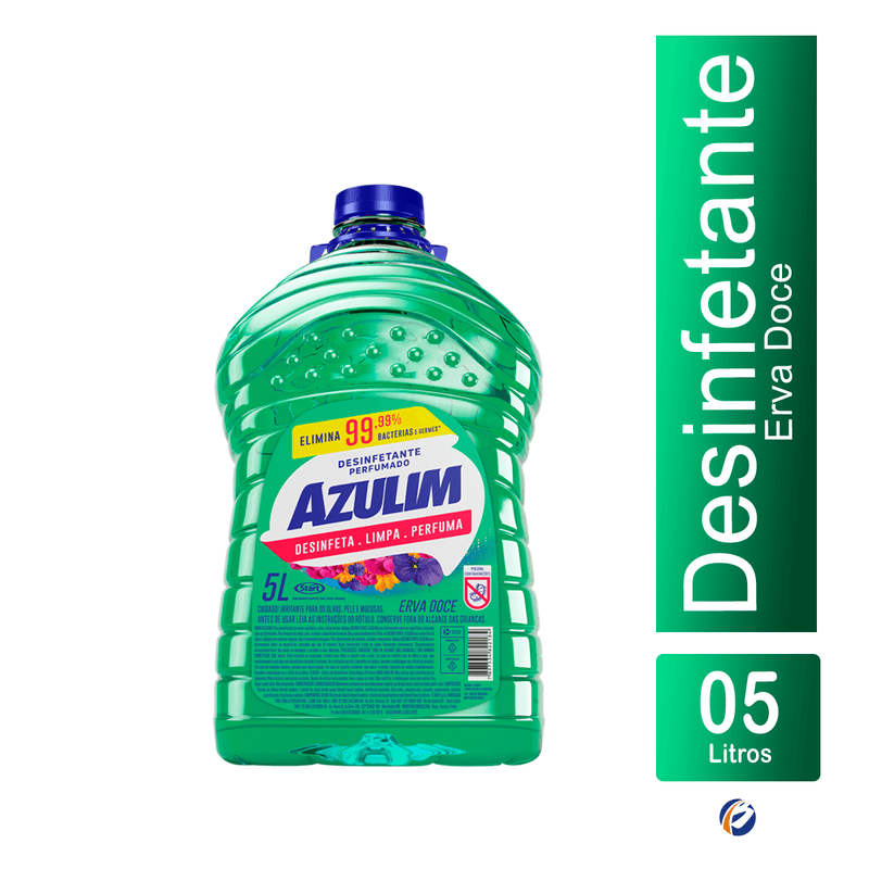 Desinfetante Perfumado Erva Doce 5L Azulim 105668.png
