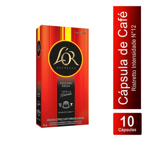 Cápsula de Café Ímola Ristretto Ferrari 10x5,2g L'or