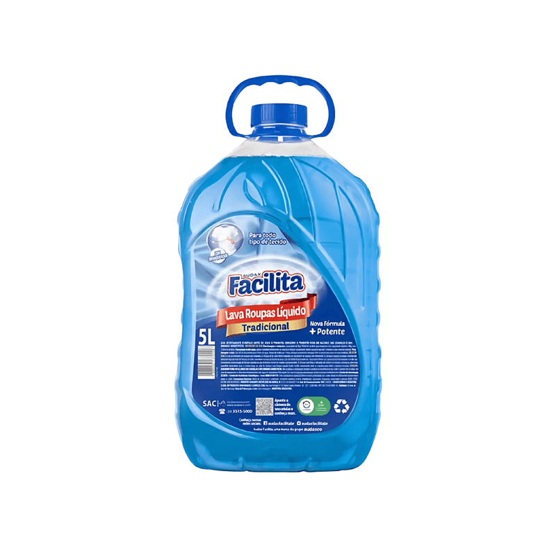 Lava Roupas Liquido Tradicional 5L Facilita 103549.png