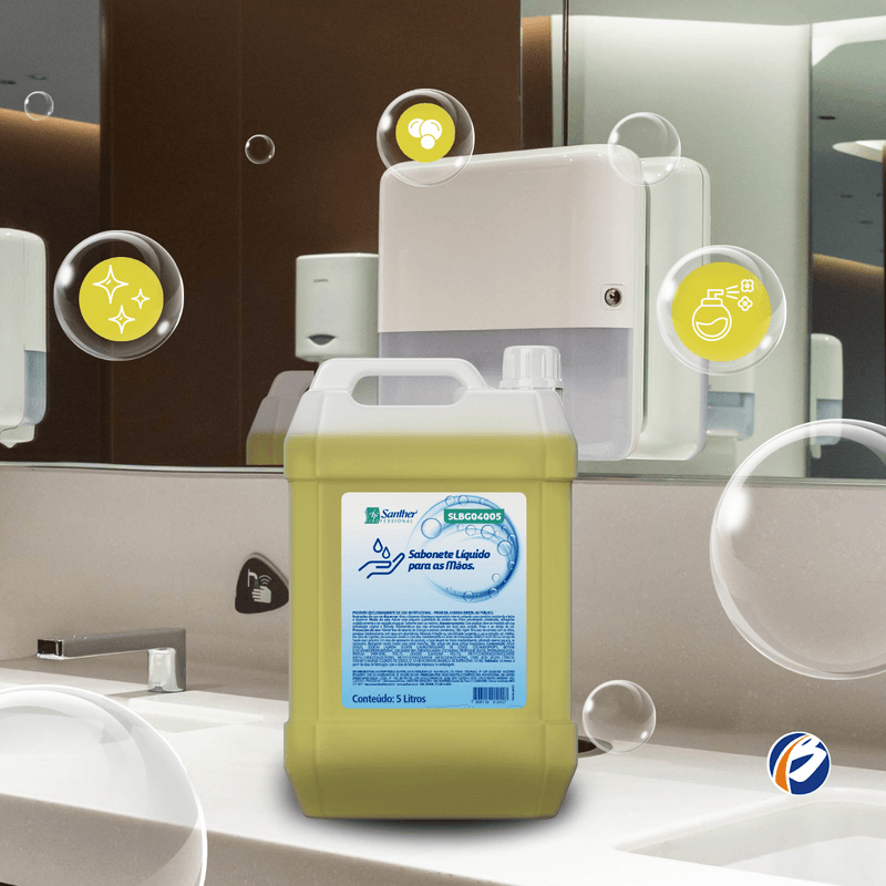 Sabonete Liquido Citrico 5L Santher 105987.png