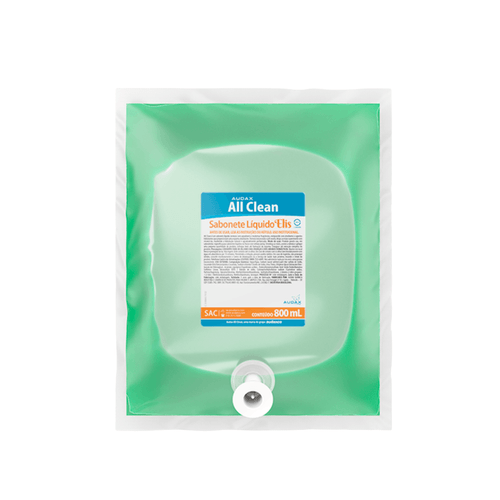 Sabonete Líquido 800ml Refil Erva Doce Elis All Clean