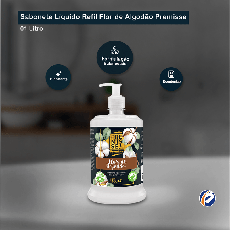 Sabonete Liquido Flor de Algodao 01 Litro Premisse 105897.png