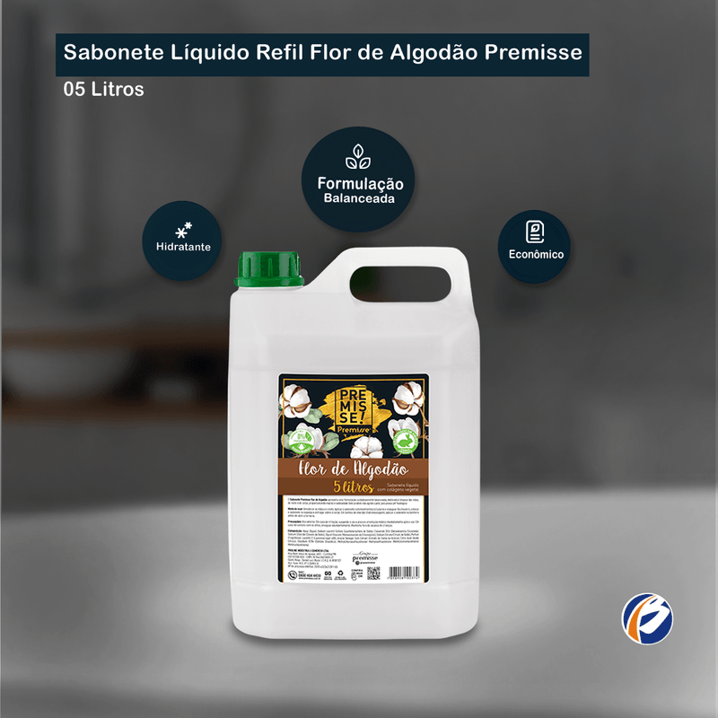 Sabonete Liquido Flor de Algodao 05 Litros Premisse 105898.png