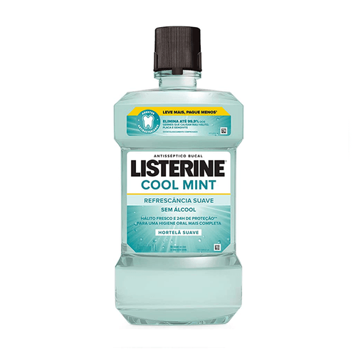 Listerine Cool Mint Suave sem Álcool Promocional 1L