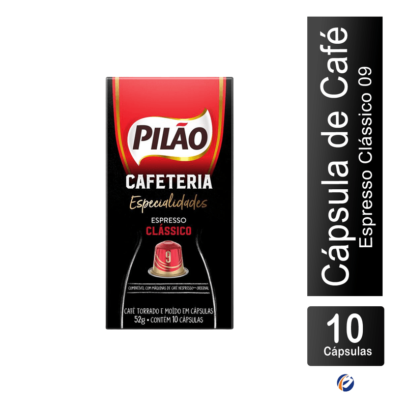 Capsula de Cafe Espresso Classico Intensidade 09 10x5,2g Pilao 103641.png