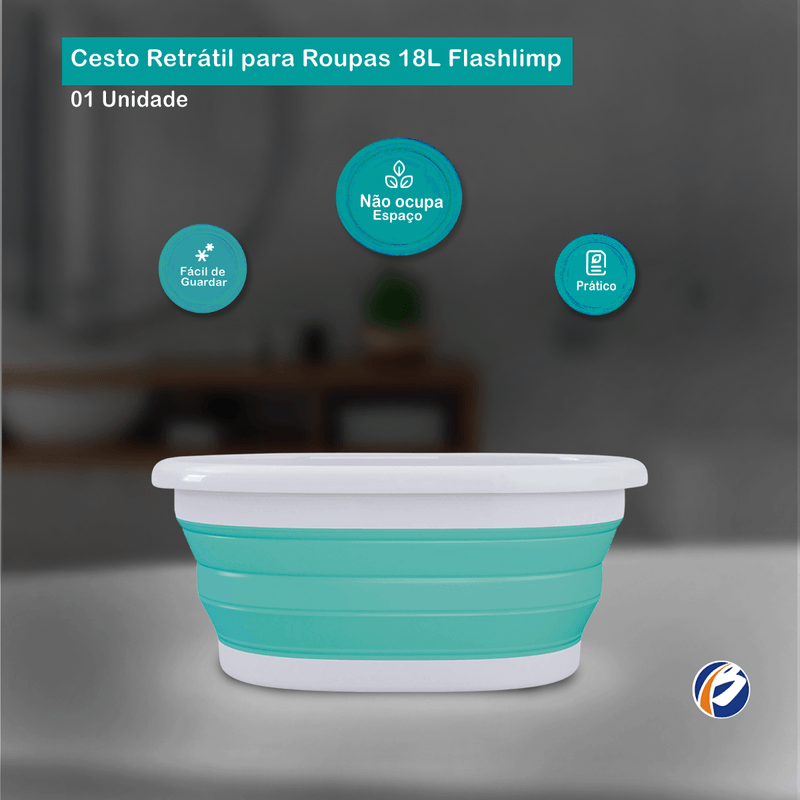 Cesto Retratil Lavanderia 18L Flashlimp 102091.png