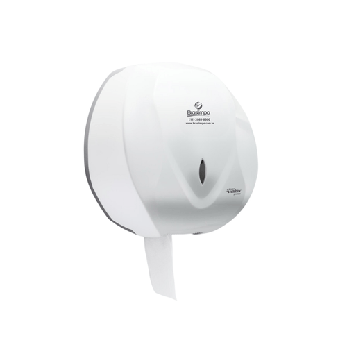 Dispenser Suporte Rolão 300/500m Velox Premisse com Logo Braslimpo