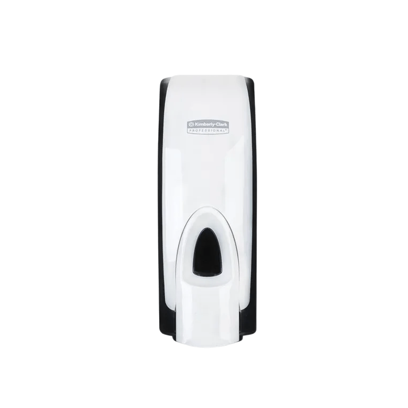 Dispenser para Alcool de 800ml Preto e Branco Kimberly 105748.png