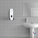 Dispenser para Alcool 800ml Preto e Branco Kimberly 105748.png